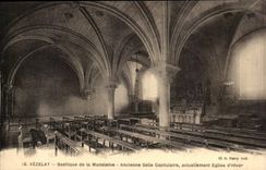 Vezelay CPA Basilica of the madeleine Old chapter house