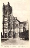 CPA Auxerre die Kathedrale Kirche St Etienne