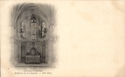 CPA Chateau d'Amboise Interieur de la chapelle