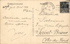 CPA Clermont Ferrand View taken of the four roads