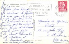 CPA Bourboule the water jet