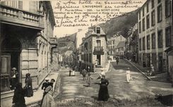 CPA the Mount Gilds Crossroads of the road of Clermont and road of Bourboule