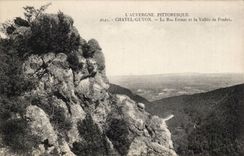 CPA Chatel Guyon der wandernde Felsen und das Tal von Prades