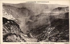 CPA Valley of Chaudefour Seen of Puy Ferrand