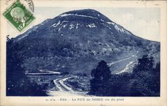 CPA Puy de Dome seen of the foot