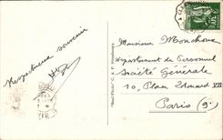 CPA Thiers the Piroux castle