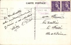 CPA Paris Le SAcre Coeur et les jardins Montmartre