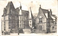 CPA the mans the eveche old Grabatoires builds of 1528 has 1542