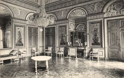 CPA Gaumen des Compiegne Wohnzimmers der Blumen