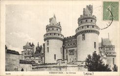 CPA Pierrefonds das Schloss