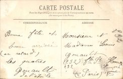 CPA Chantilly the castle the Northern frontage Is