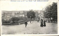CPA Clermont Ferrand Boulevard Desaix The Publicity the Delicious one