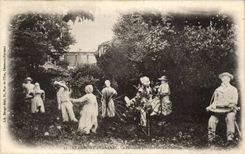 CPA Clermont Ferrand the petrifying fountain The bourree