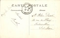 CPA Clermont Ferrand Statue of general Desaix