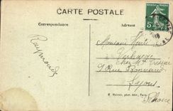 CPA Vincennes Overall picture of the castle starts under Philippe Auguste