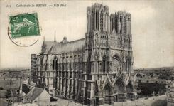 CPA Cathedral of Reims