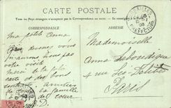 CPA Versailles Small Trianon the frontage on the park