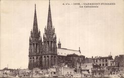 CPA Clermont Ferrand the cathedral