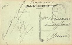 CPA Clermont Ferrand the cathedral seen of the street of the Fats