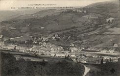 CPA Bourboule Panorama taken of the hill of the South East