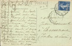 CPA Bourboule Lake of the stopping