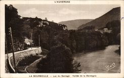 CPA Bourboule Lake of the stopping Valley of the Dordogne