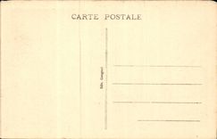 CPA Bourboule the church (dimension of the apse) and the boulevard of G Clemenceau