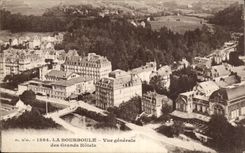 CPA Bourboule View of the large hotels