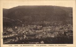 CPA Bourboule View plate and Charlannes