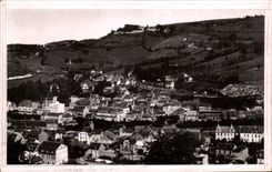 CPA Bourboule View towards Murat Quaire
