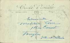 CPA Bourboule Panorama taken of the Rock of the Fairies