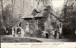 CPA Versailles Hamlet of small Trianon