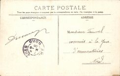 CPA Palate of Fontainebleau View on the water parts and the castle