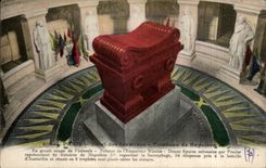 CPA Paris Invalides the Tomb of Napoleon 1st