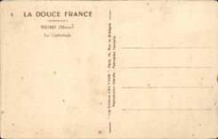 CPA Reims the cathedral