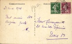 CPA Environs of the Mount Gilds the throats of hell