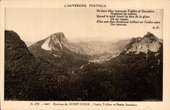 CPA Environs of the Mount Gilds Tuliere Rock and rock sanadoire