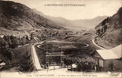 CPA the Mount Gilds the park of the sports and the valley of Sancy