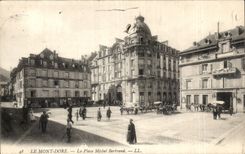 CPA the Mount Gilds the place Michel Bertrand