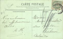 CPA the Mount Gilds the place Michel Bertrand