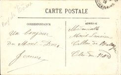 CPA the Mount Gilds Hydropathic establishment seen of the Sarciron hotel