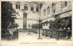 CPA the Mount Gilds Gallery of the baths of feet of the men