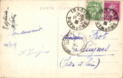 CPA Saint Nectary the casino the valley and St Nectary top