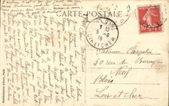 CPA Large hotel of the baths of the Cornadore mount Overall picture and the large overhanging park of the establishments