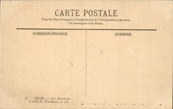 Arles - Alyscamps - Allee of Tombs CPA