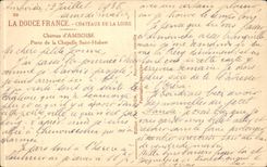 Amboise - La Douce France - Chateaux de la Loire - Chateau d'Amboise - CPA 