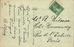 Dieppe - the Pier - the Hour of Bath CPA