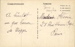 Dieppe - the Casino and Beach CPA