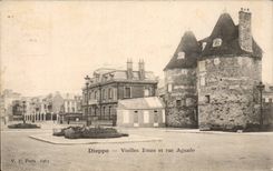 Dieppe - Old women Tours - Street Aguado CPA