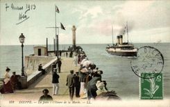 Dieppe - the Pier per Hour of Tide CPA